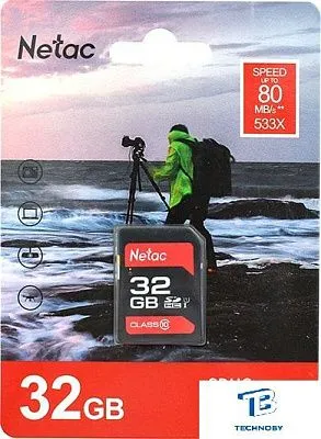 картинка Карта памяти Netac 32GB NT02P600STN-032G-R