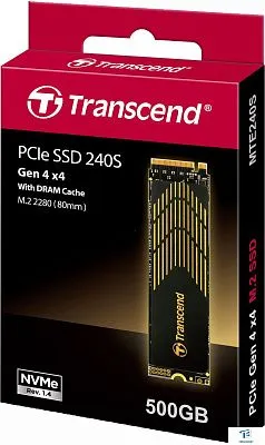 картинка Накопитель SSD Transcend 500GB TS500GMTE240S