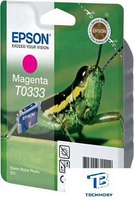 картинка Картридж Epson C13T03334010