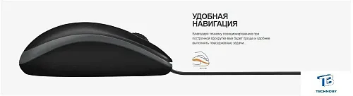 картинка Мышь Logitech B100 910-006605
