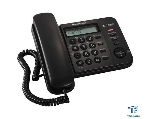 картинка Телефон PANASONIC KX-TS2356RUB