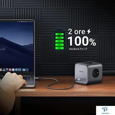 картинка Сетевой фильтр Ugreen CD268 60113