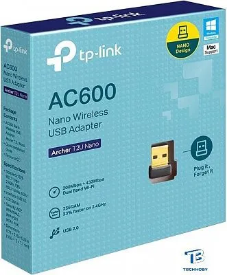 картинка Адаптер TP-Link Archer T2U NANO