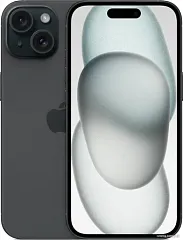 картинка Смартфон iPhone 15 Black 256GB