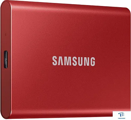 картинка Внешний SSD Samsung T7 500GB MU-PC500R/WW