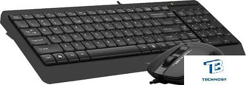 картинка Набор (Клавиатура+мышь) A4Tech Fstyler F1512 черный