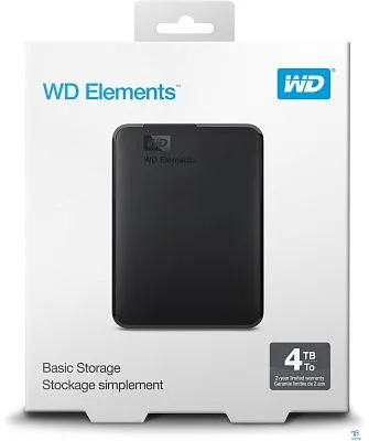 картинка Внешний ж/д WD 5TB WDBU6Y0050BBK-WESN