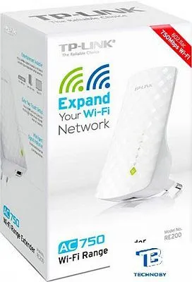 картинка Усилитель сигнала TP-Link RE200 AC750