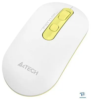 картинка Мышь A4Tech Fstyler FG20 Белый/золотистый